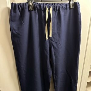 Figs Navy Classic Scrub Bottom - NEVER WORN (Medium)